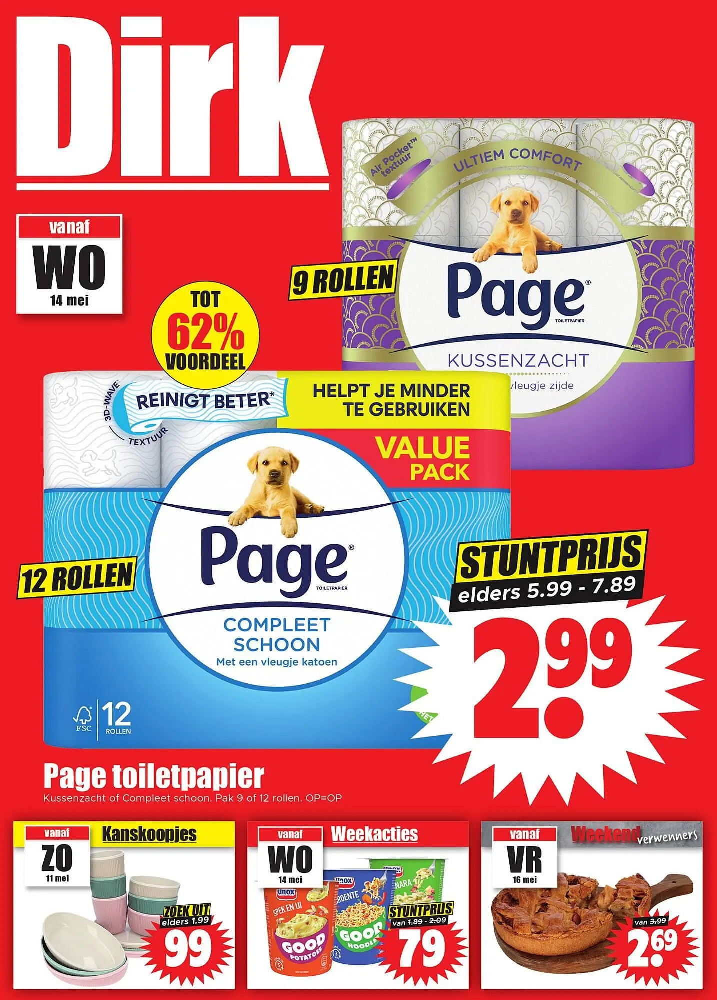 Dirk folder van 14 mei tot 20 mei 2025 - Folder pagina 1