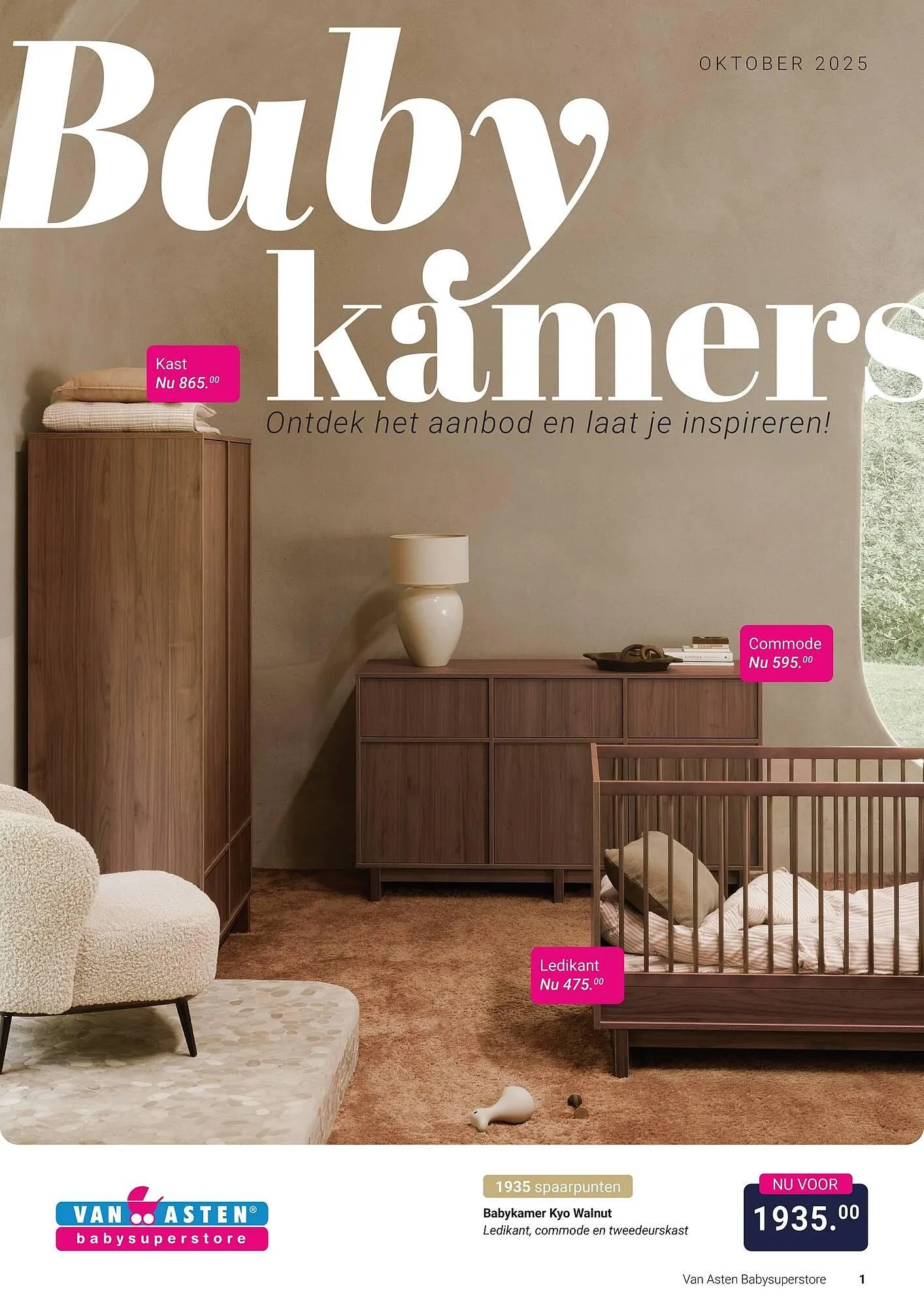 Van Asten BabySuperstore folder van 13 oktober tot 31 oktober 2025 - Folder pagina 1