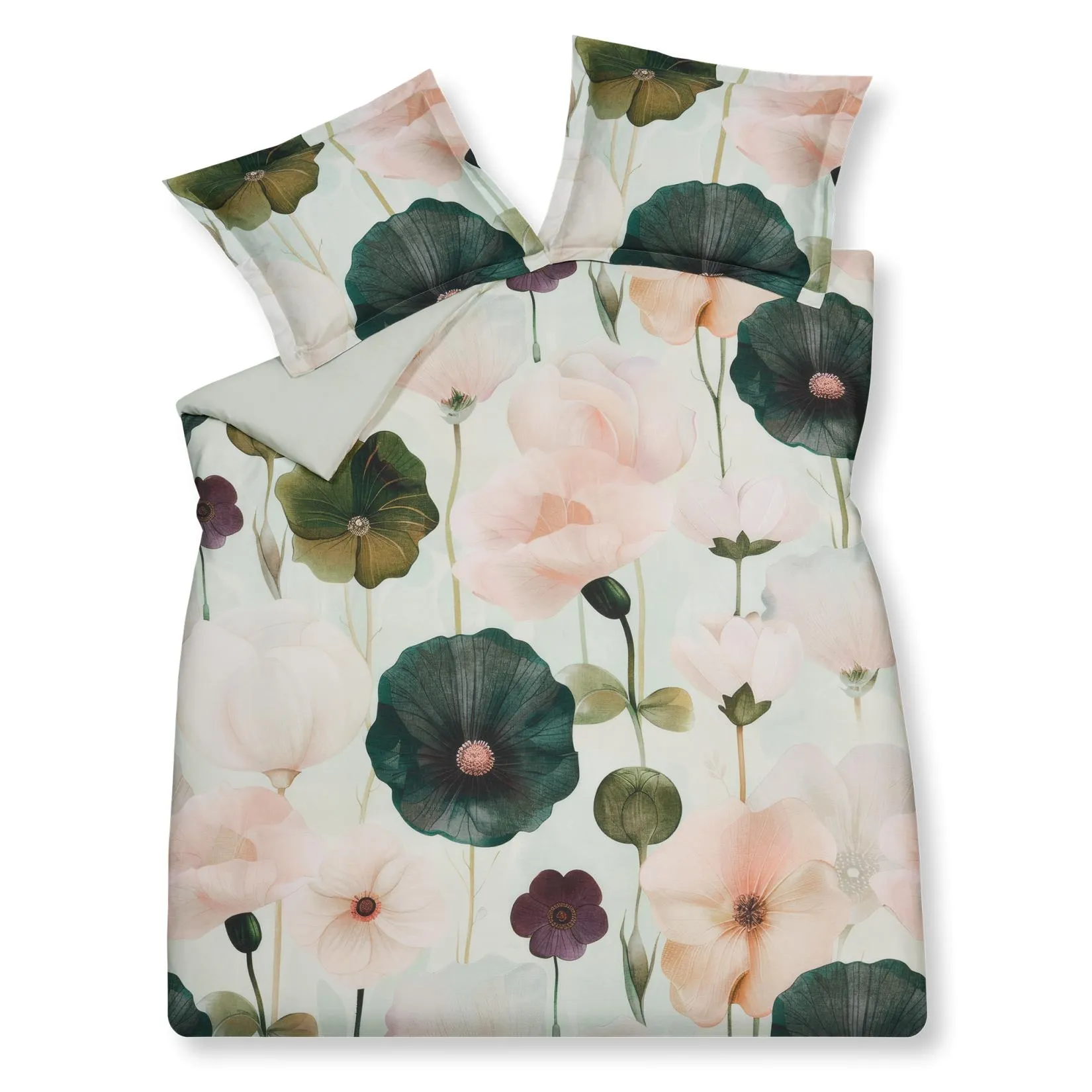 FINESSE dekbedovertrekset | pistache