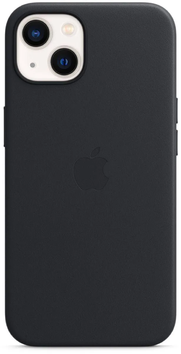 iPhone 13 Leather Case MagSafe-Midnight