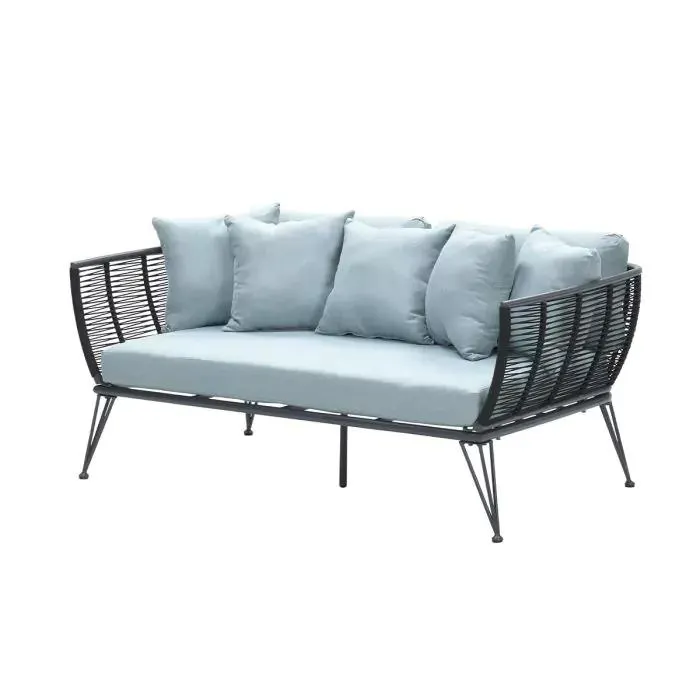 Cissy lounge ligbed daybed - donker grijs