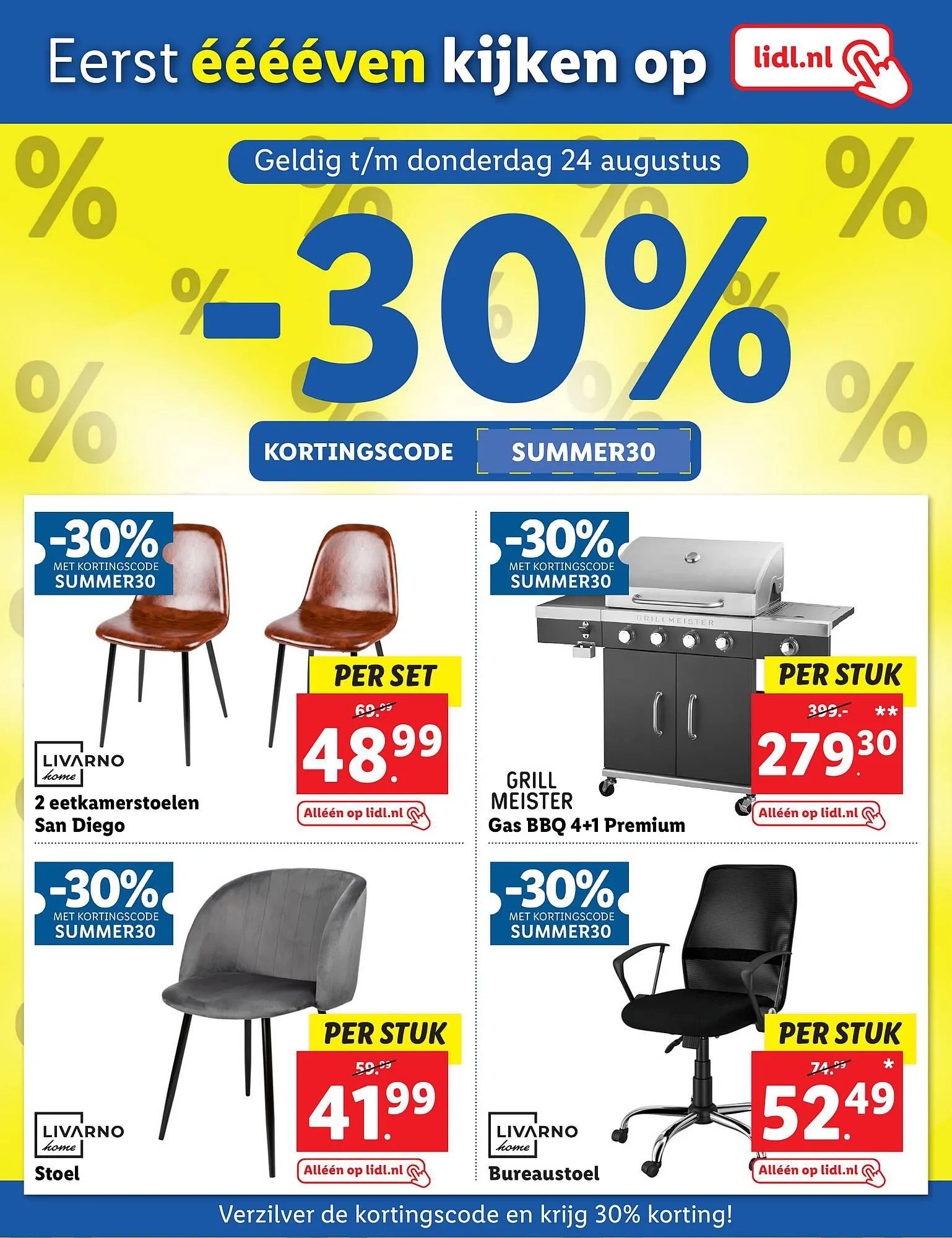 Lidl Folder van 21 augustus tot 27 augustus 2023 - Folder pagina 30