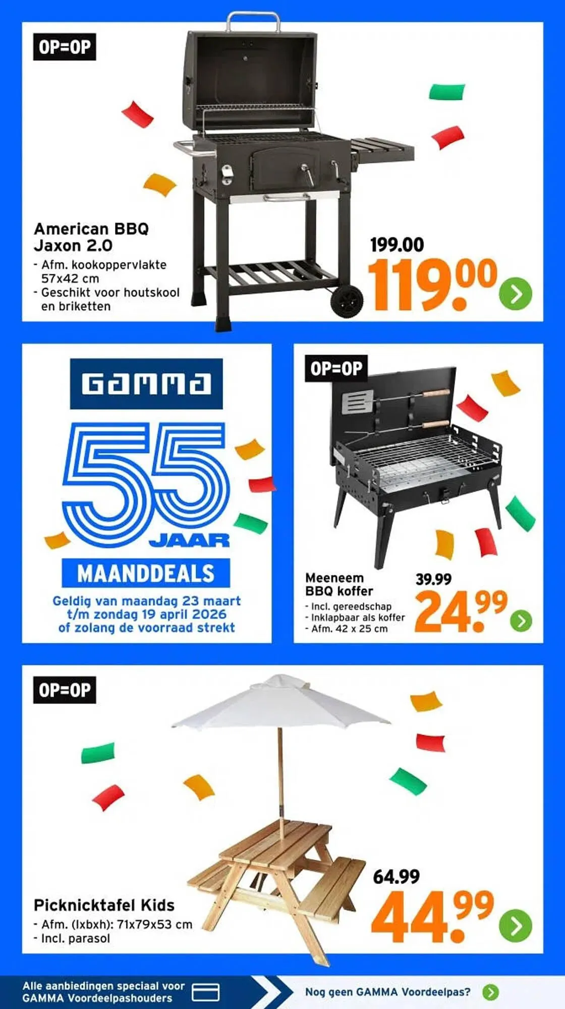 GAMMA folder van 30 maart tot 5 april 2026 - Folder pagina 28