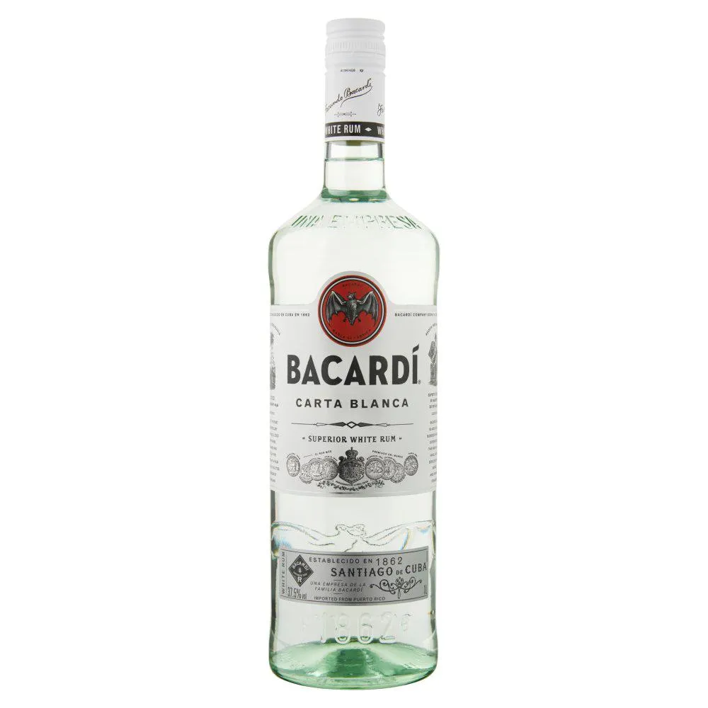 Bacardí Carta Blanca Rum 1000 ml