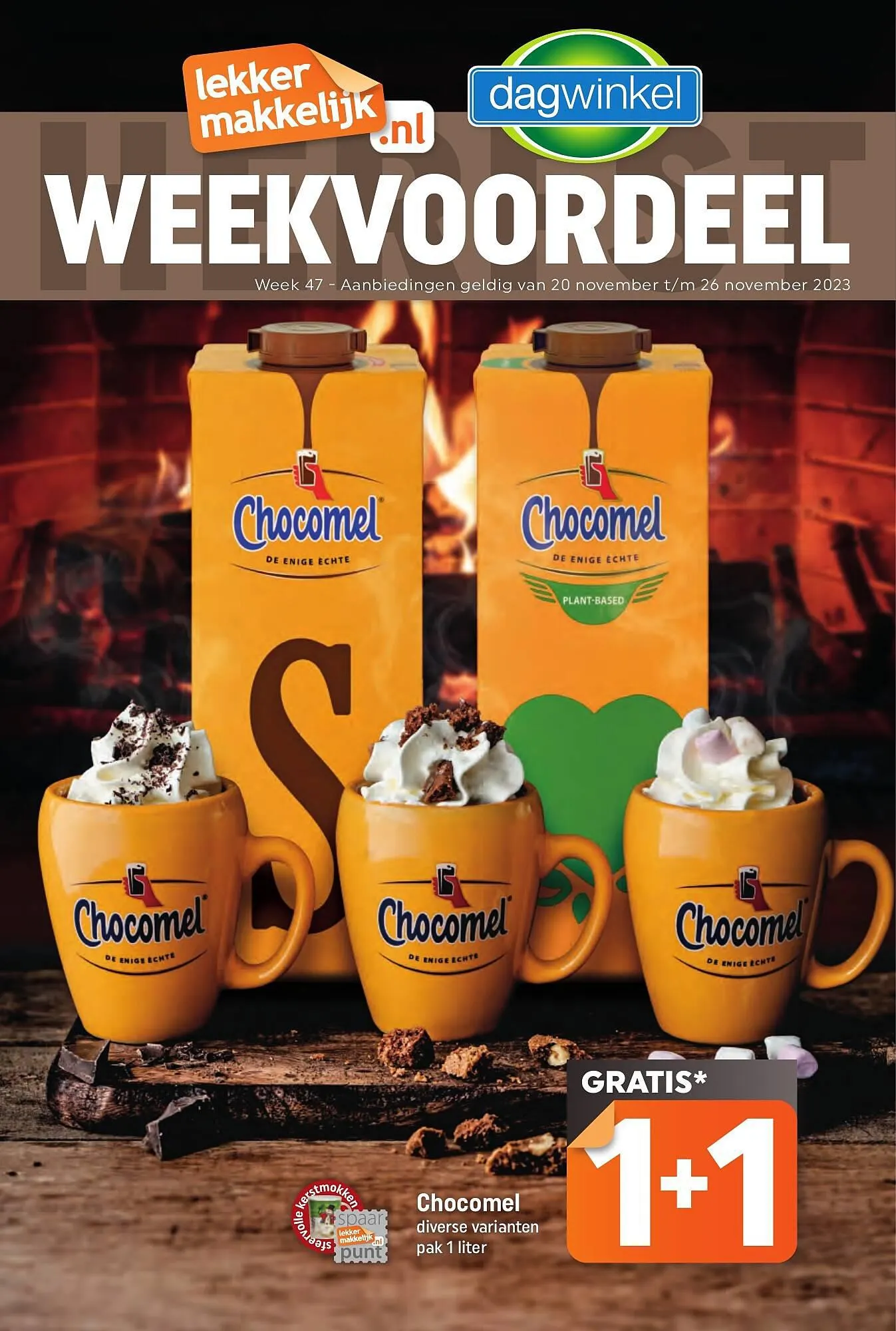 Dagwinkel folder van 20 november tot 26 november 2023 - Folder pagina 1