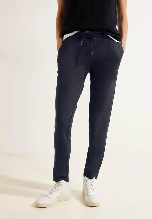 Casual-fit jersey broek