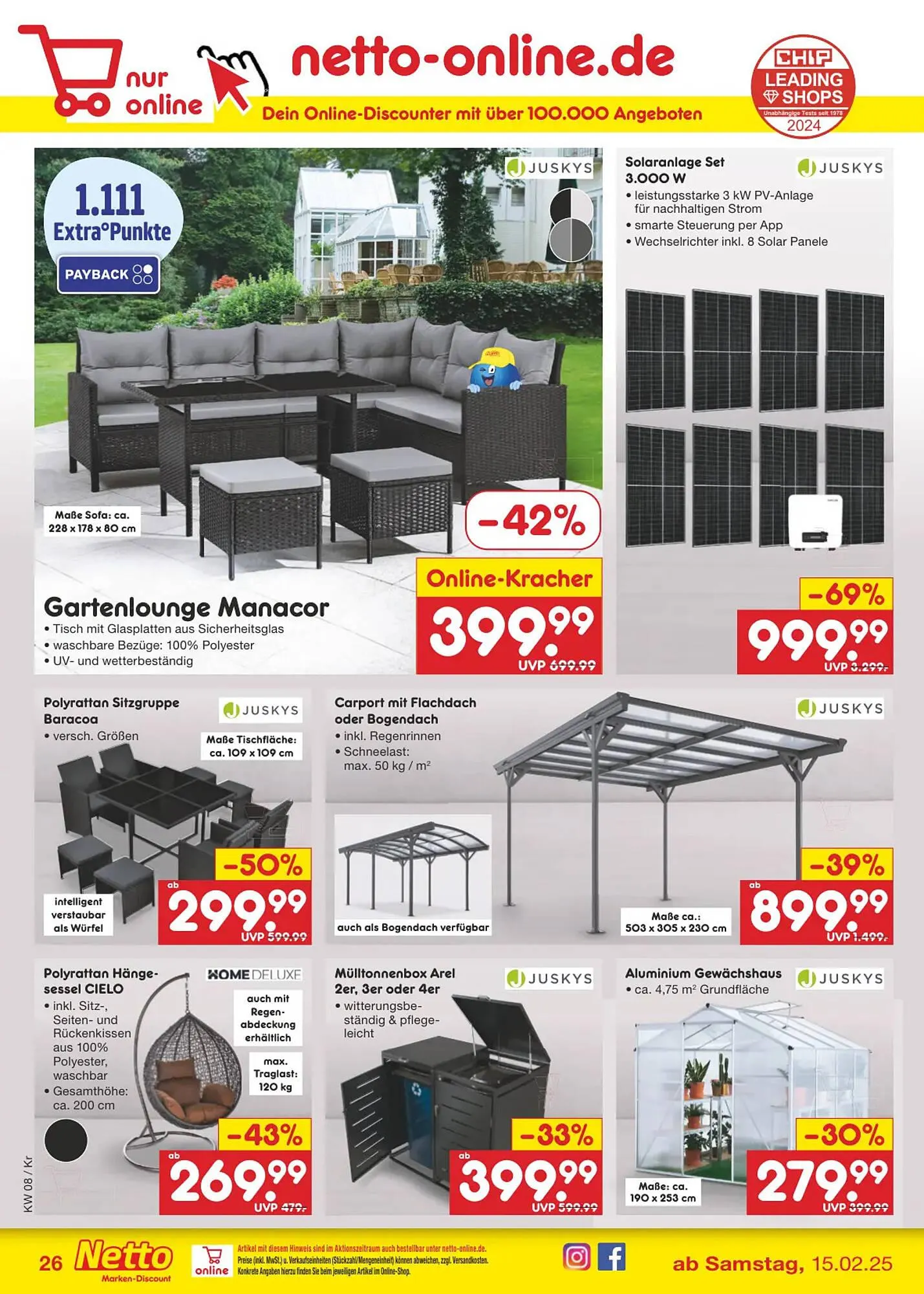 Netto Marken-Discount DE folder van 17 februari tot 22 februari 2025 - Folder pagina 44