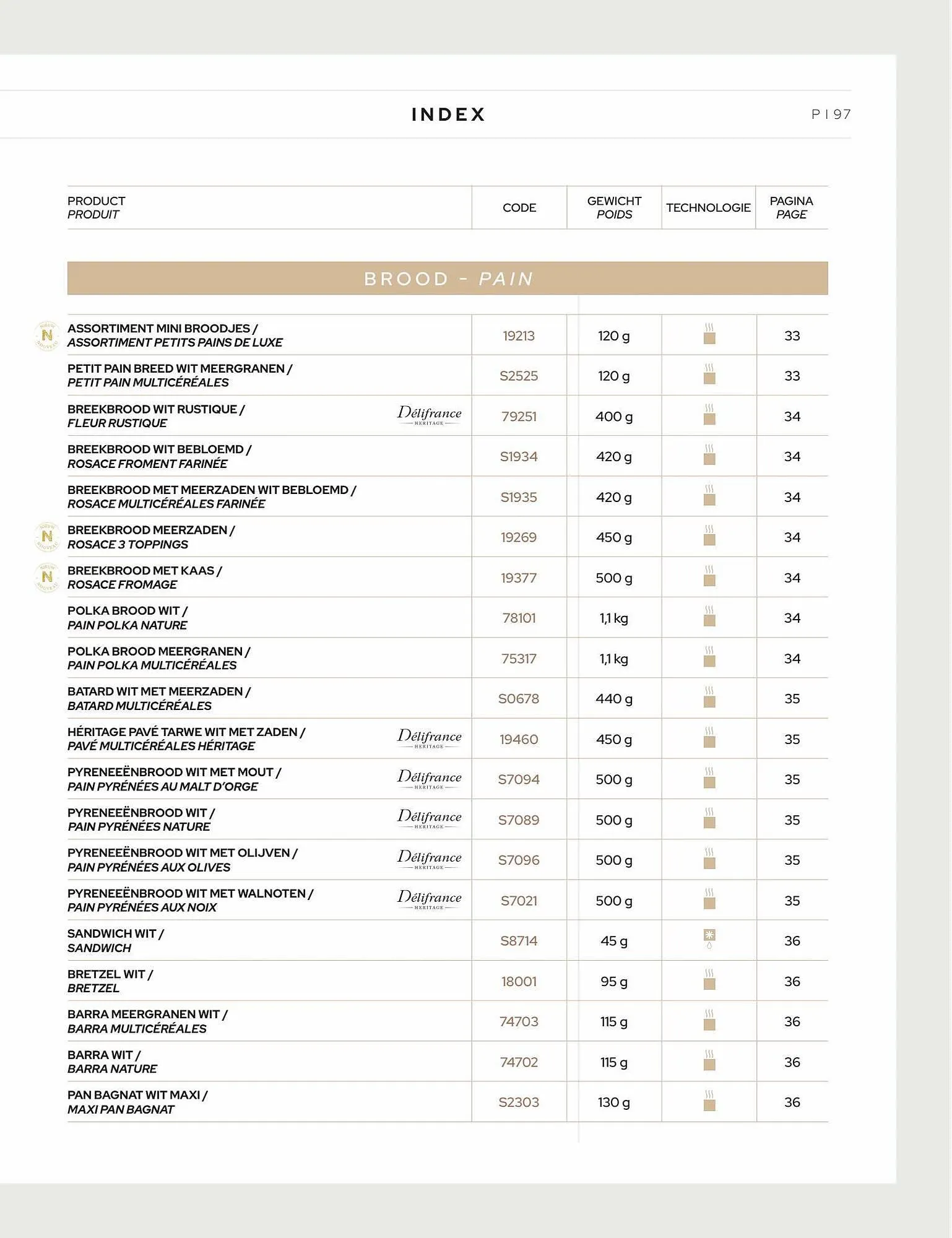 Delifrance folder van 1 maart tot 31 december 2023 - Folder pagina 97