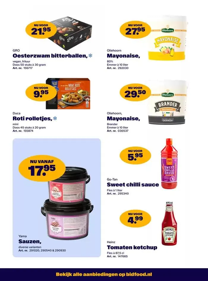 Actiepakker Restauratief van 13 januari tot 26 januari 2025 - Folder pagina 7