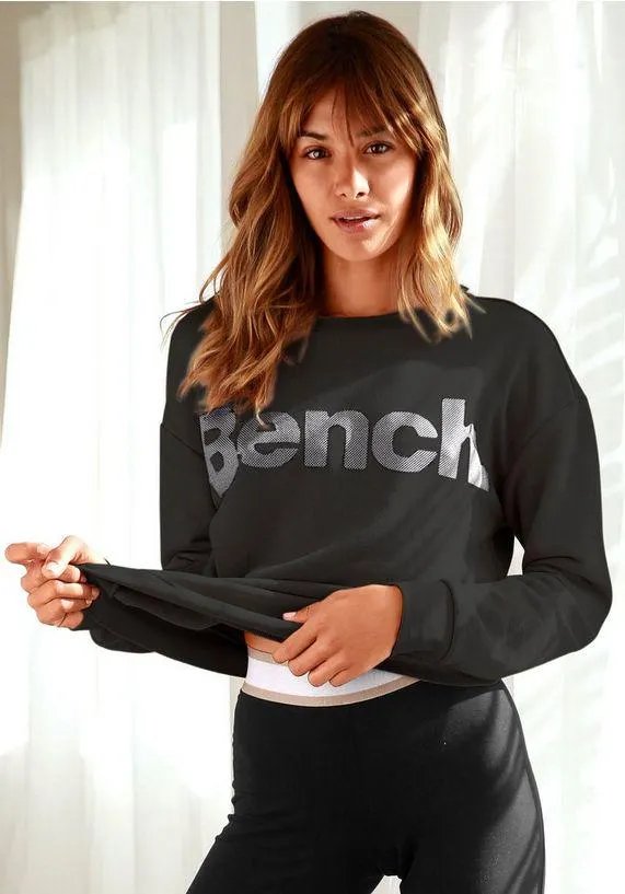 Bench. Sweatshirt met labelprint