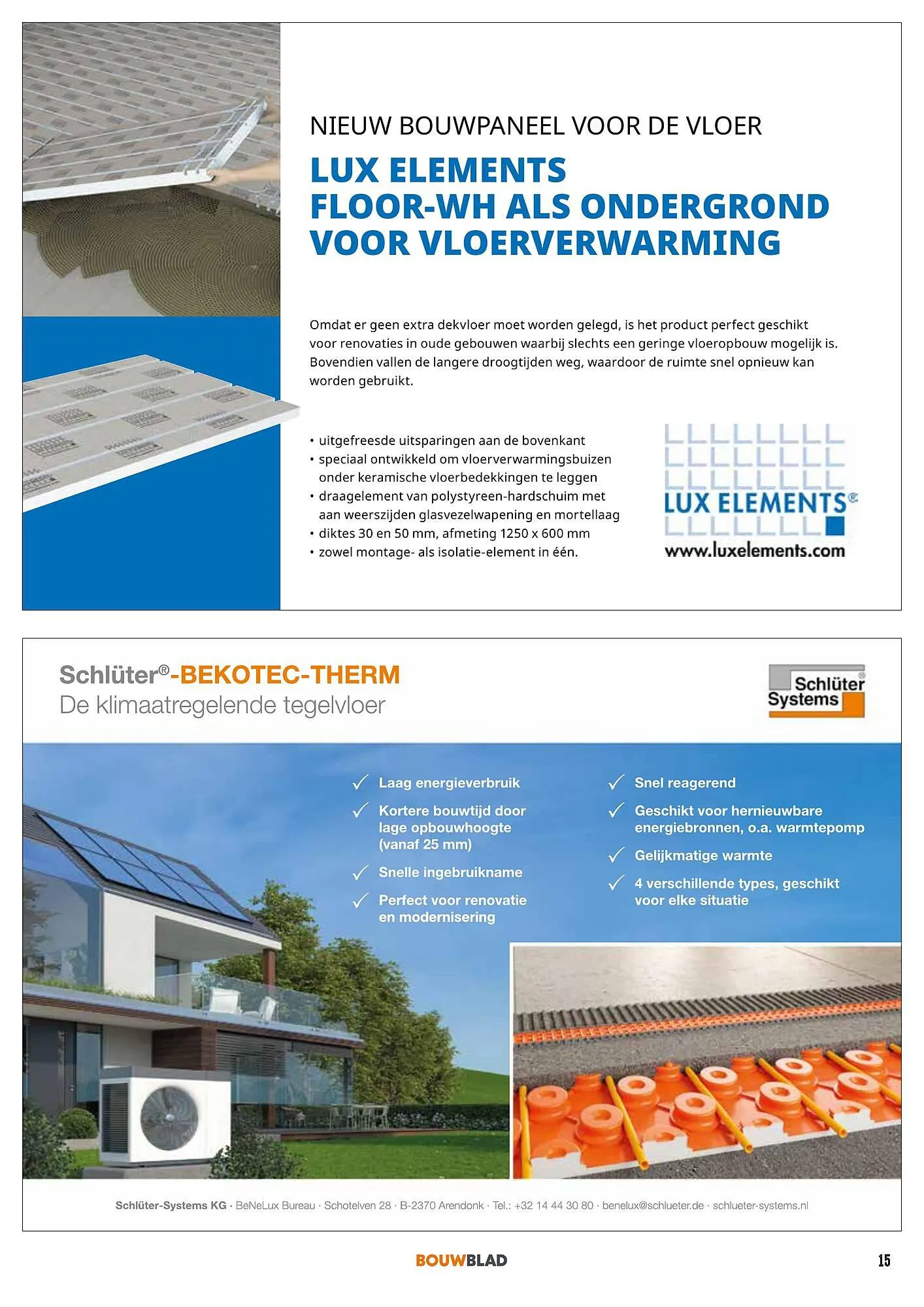 Bouwpartner Bouwblad folder van 1 september tot 30 september 2023 - Folder pagina 15