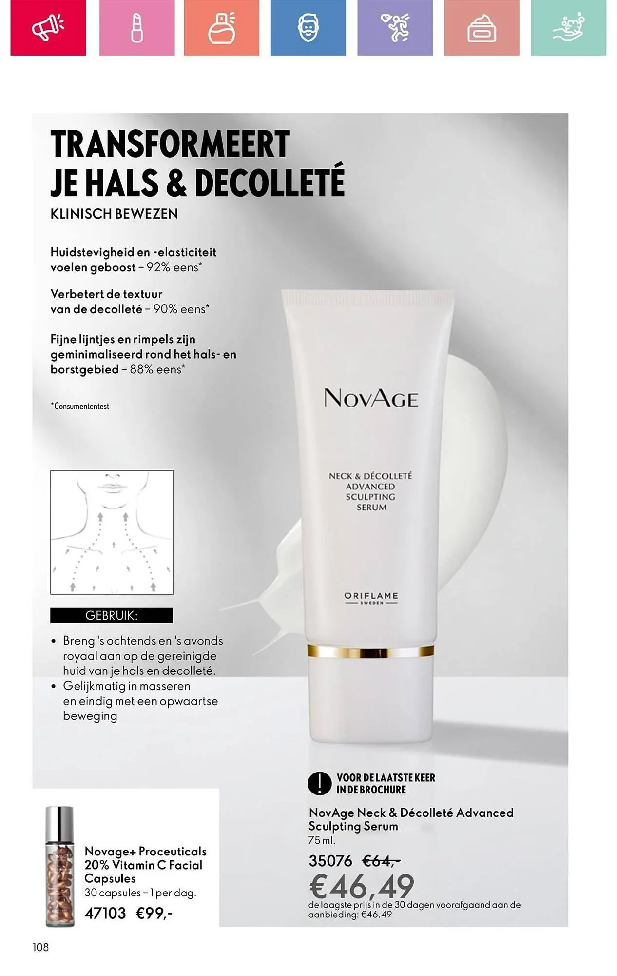 Oriflame folder van 22 juni tot 12 juli 2025 - Folder pagina 108
