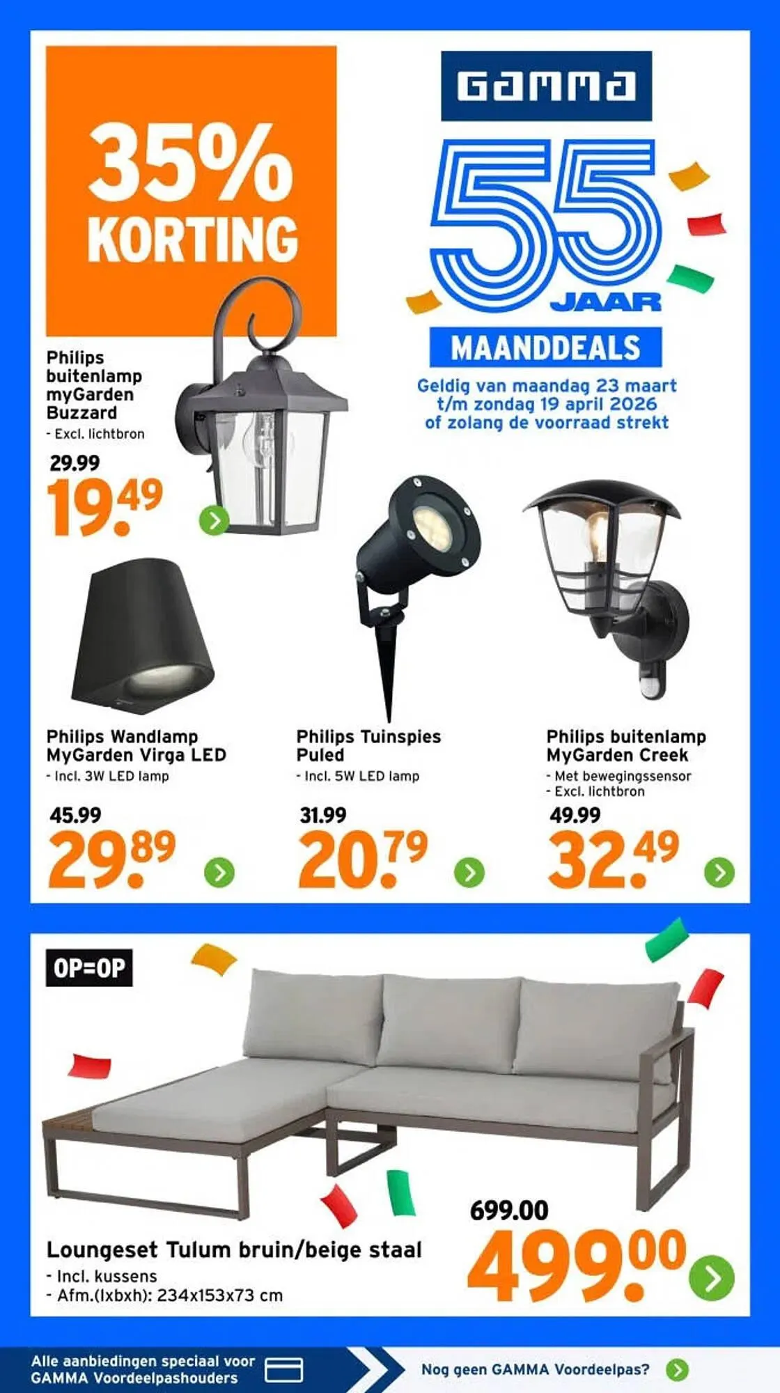 GAMMA folder van 30 maart tot 5 april 2026 - Folder pagina 29