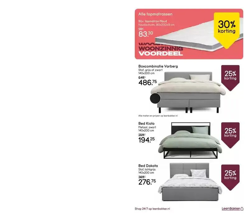 Leen Bakker folder van 27 januari tot 10 februari 2025 - Folder pagina 3