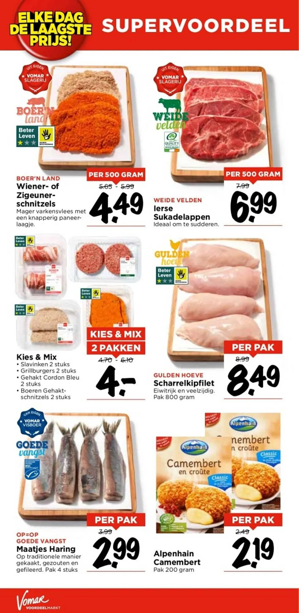 Vomar Voordeelmarkt folder van 11 maart tot 16 maart 2024 - Folder pagina 12