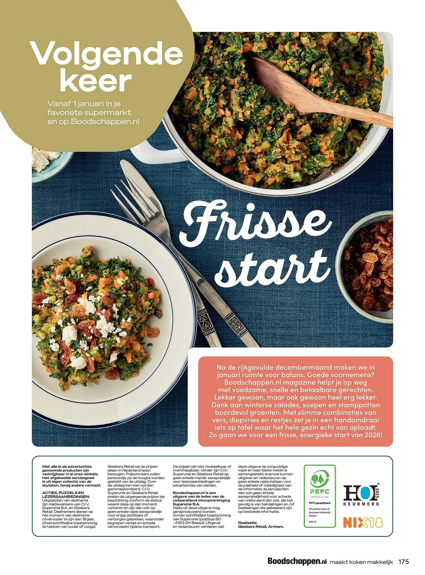 Boodschappen folder van 2 december tot 31 december 2025 - Folder pagina 175