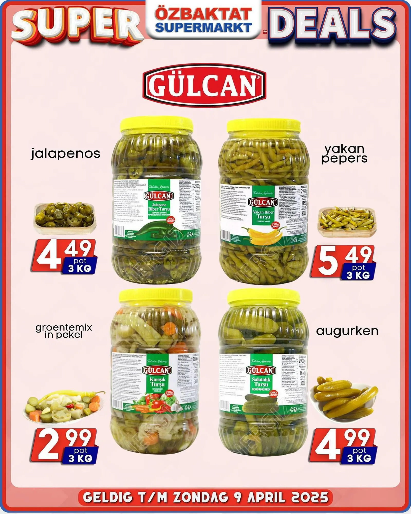 Özbaktat Supermarkt folder van 27 januari tot 9 april 2025 - Folder pagina 19
