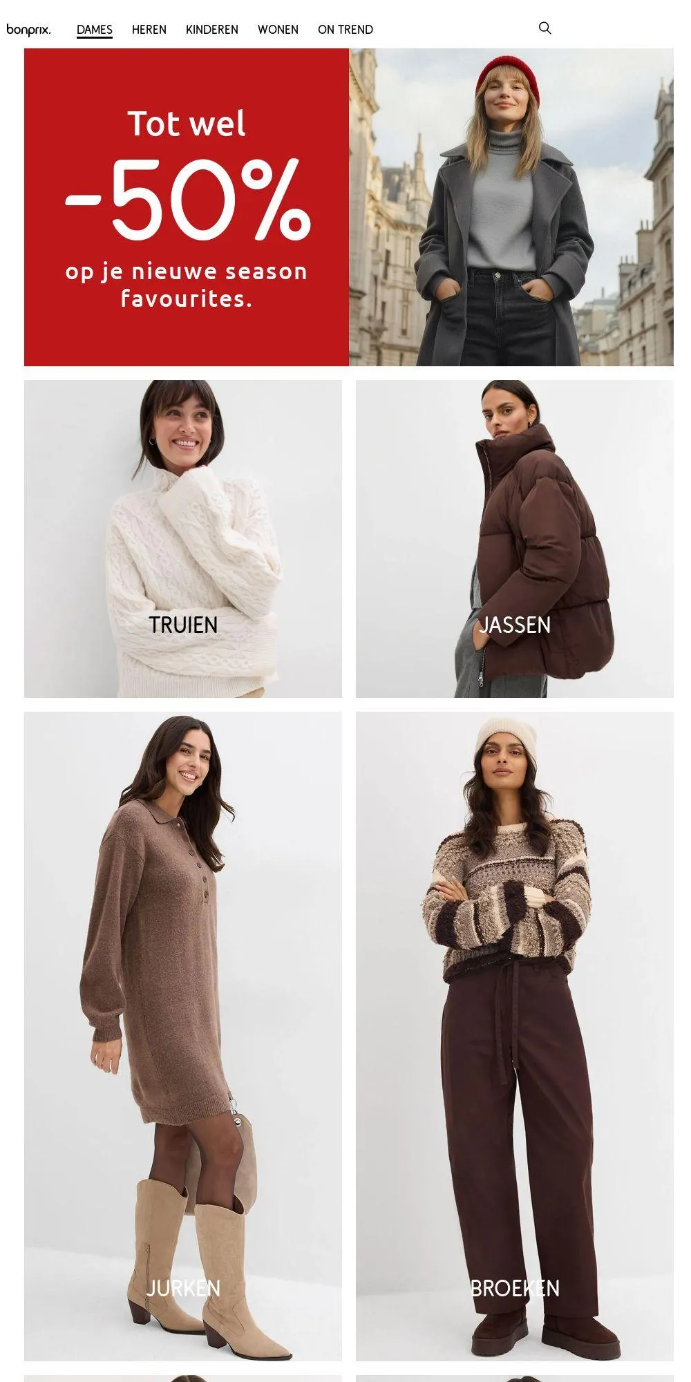 Bonprix Actuele folder van 22 december tot 28 december 2025 - Folder pagina 1