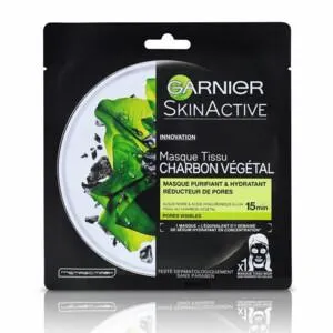 Garnier SkinActive Tissue Gezichtsmasker Pure Charcoal