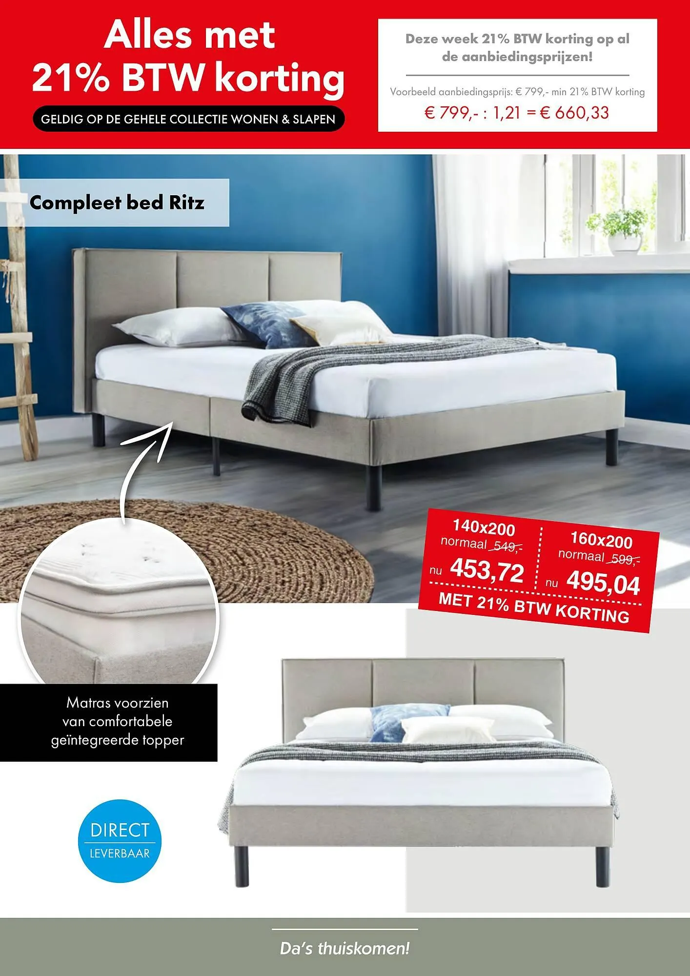 Woonsquare Slaap folder van 28 april tot 4 mei 2025 - Folder pagina 2