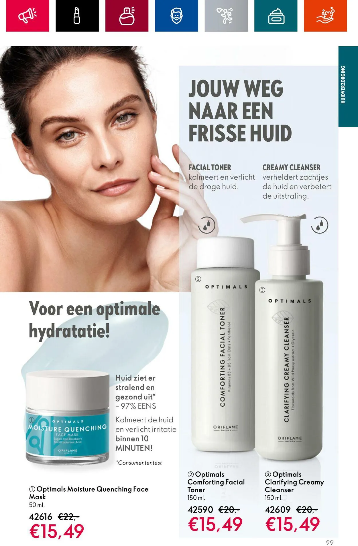Oriflame Actuele folder van 28 juni tot 18 juli 2023 - Folder pagina 99