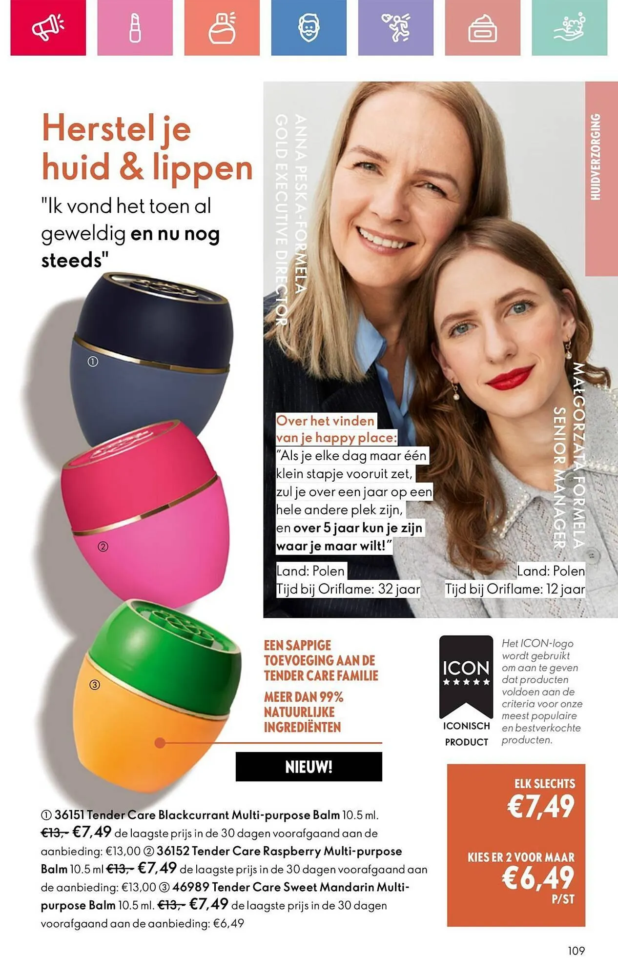 Oriflame folder van 10 maart tot 29 maart 2025 - Folder pagina 109
