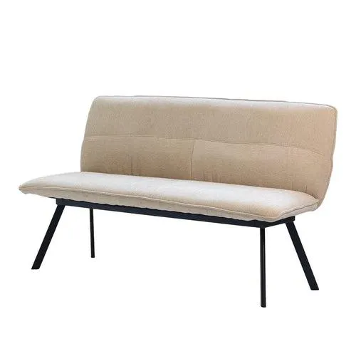 Giga Meubel Eetkamerbank Harper - Taupe Stof - 160x60x88cm