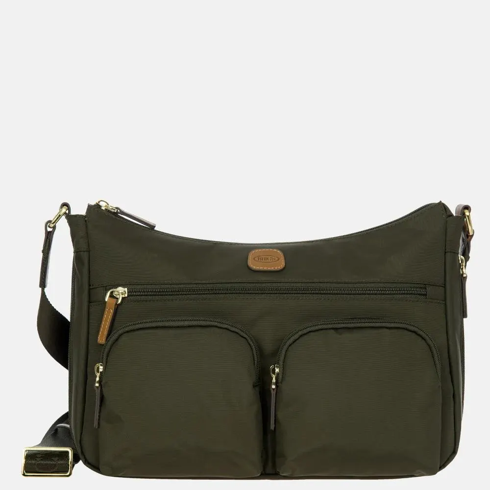 Bric's schoudertas olive