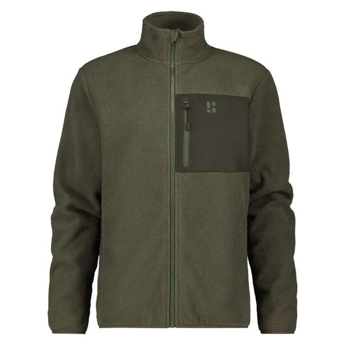 Poederbaas Four Seasons fleece vest heren green