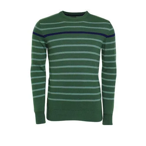 ronde hals trui streep