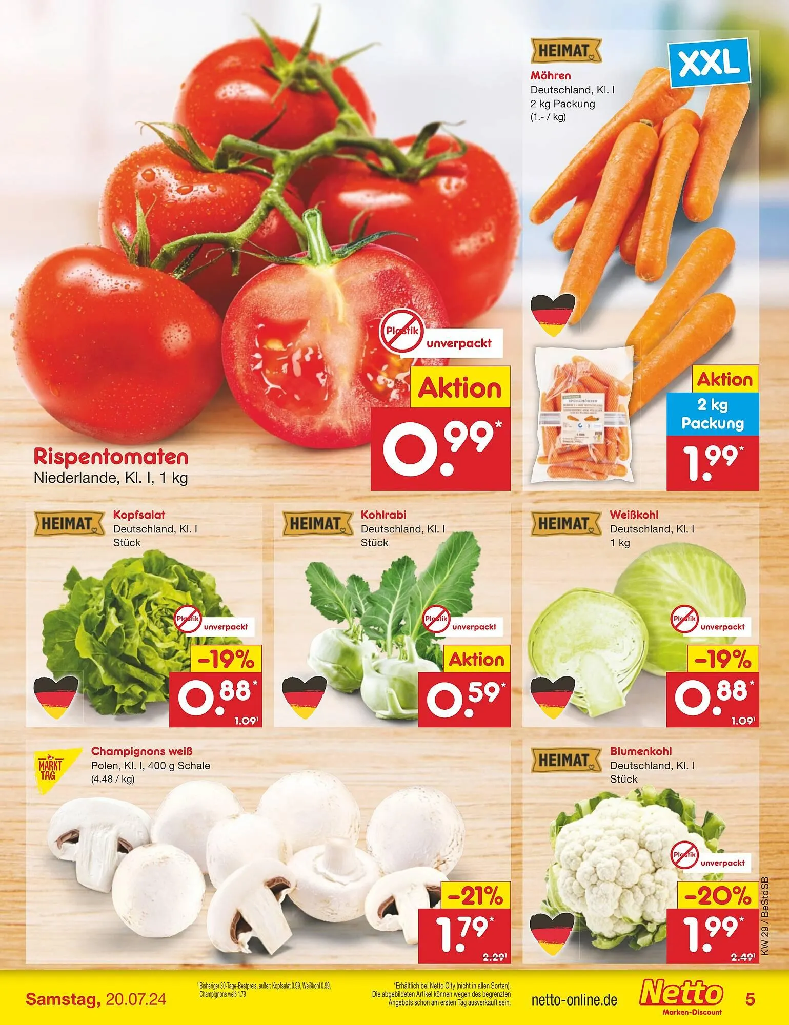 Netto Marken-Discount DE folder van 15 juli tot 20 juli 2024 - Folder pagina 5