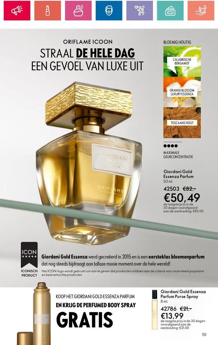 ORIFLAME folder! van 30 mei tot 13 juni 2024 - Folder pagina 151