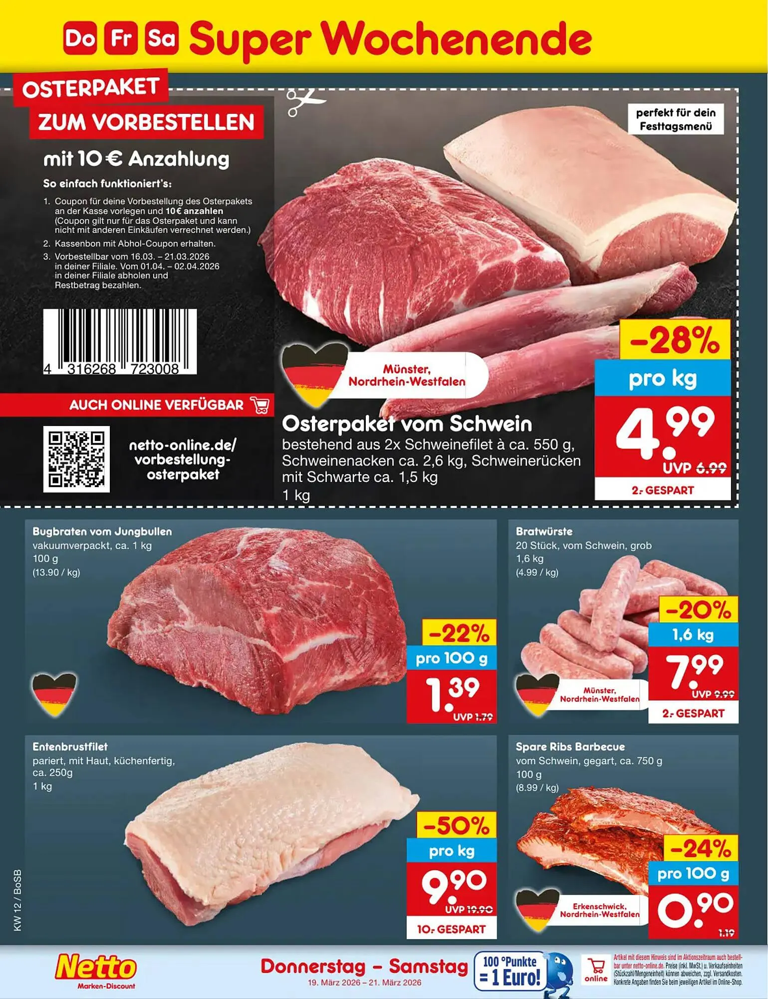 Netto Marken-Discount DE folder van 16 maart tot 21 maart 2026 - Folder pagina 58