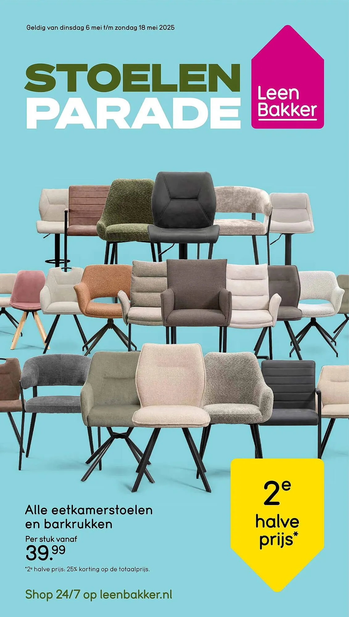 Leen Bakker folder van 6 mei tot 18 mei 2025 - Folder pagina 1
