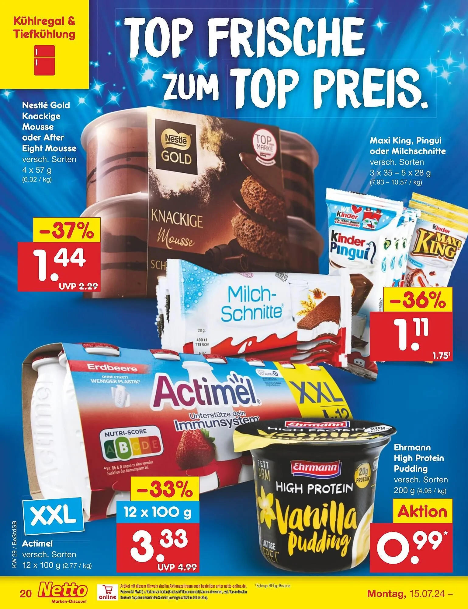 Netto Marken-Discount DE folder van 15 juli tot 20 juli 2024 - Folder pagina 22