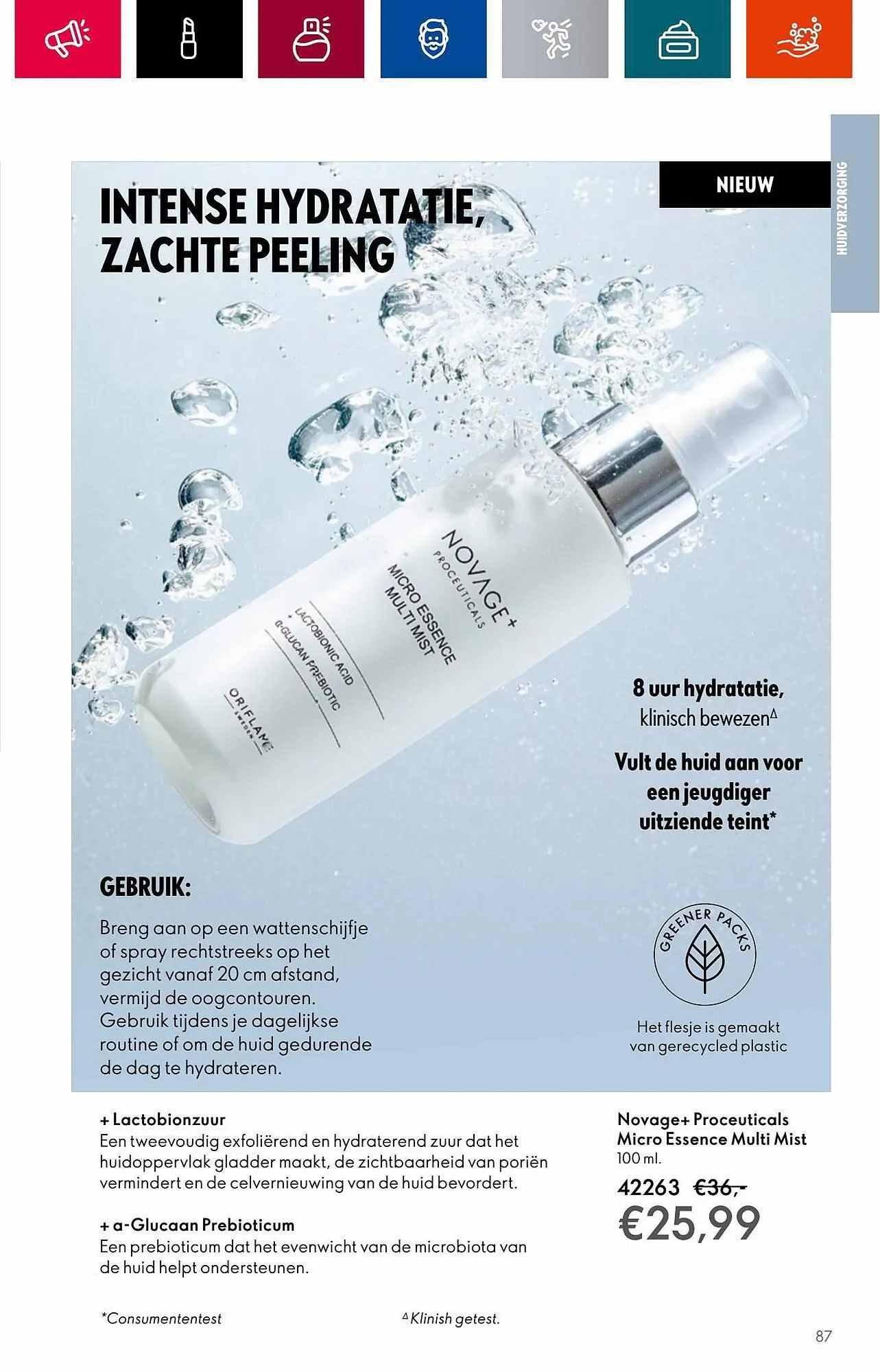 Oriflame folder van 1 augustus tot 22 augustus 2023 - Folder pagina 89