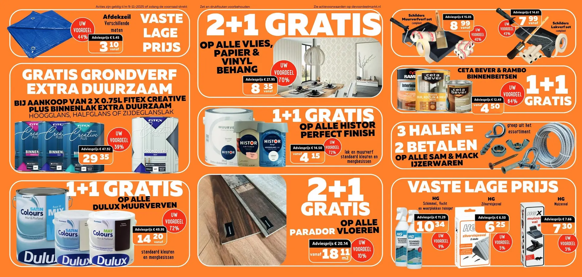 De voordeelmarkt folder van 15 oktober tot 9 november 2025 - Folder pagina 2