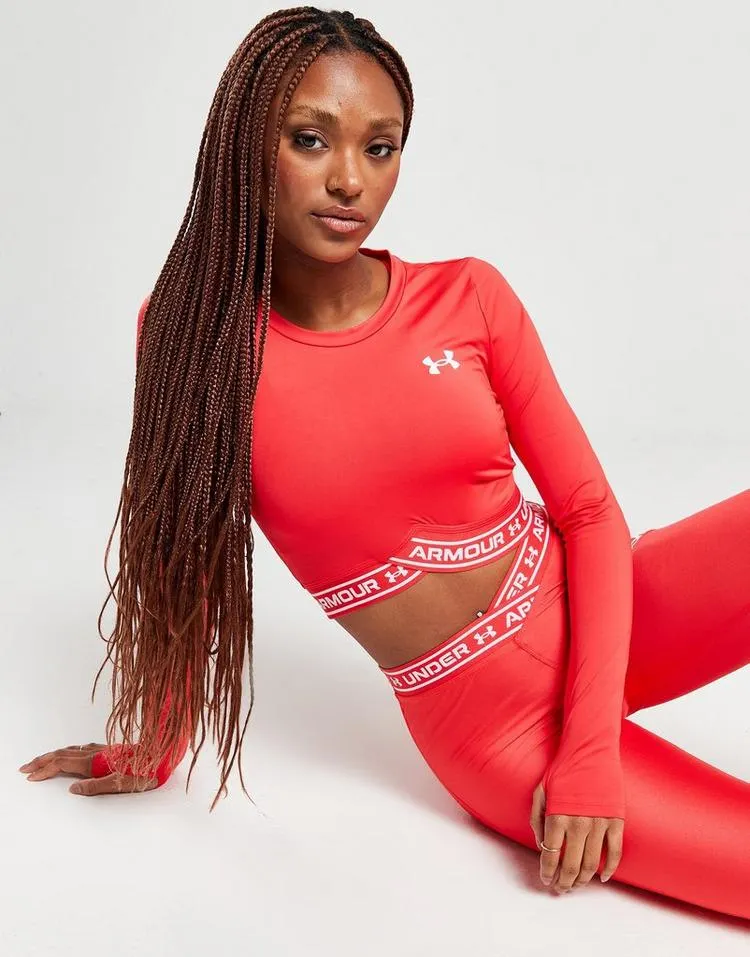 Under Armour Crossover Long Sleeve Crop Top