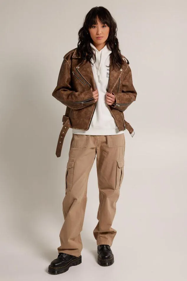 Vintage look bikerjack