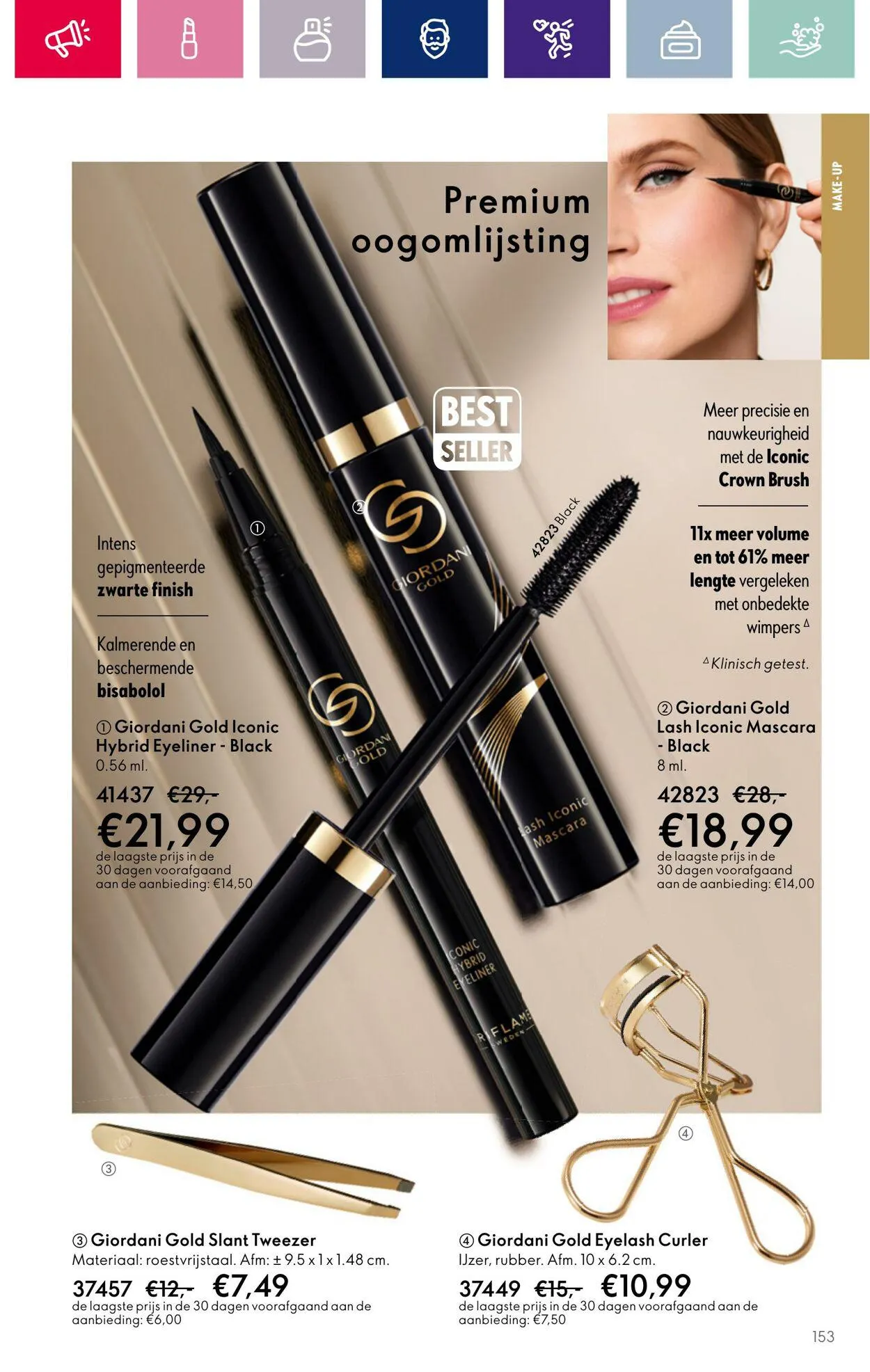 Oriflame Actuele folder van 29 november tot 19 december 2023 - Folder pagina 153