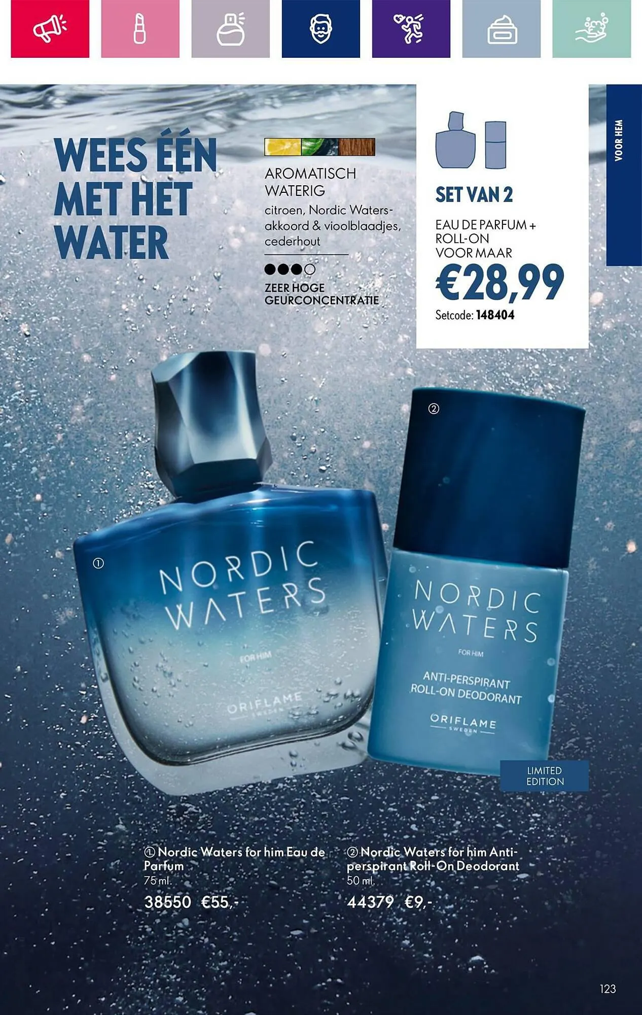 Oriflame folder van 1 december tot 19 december 2023 - Folder pagina 123