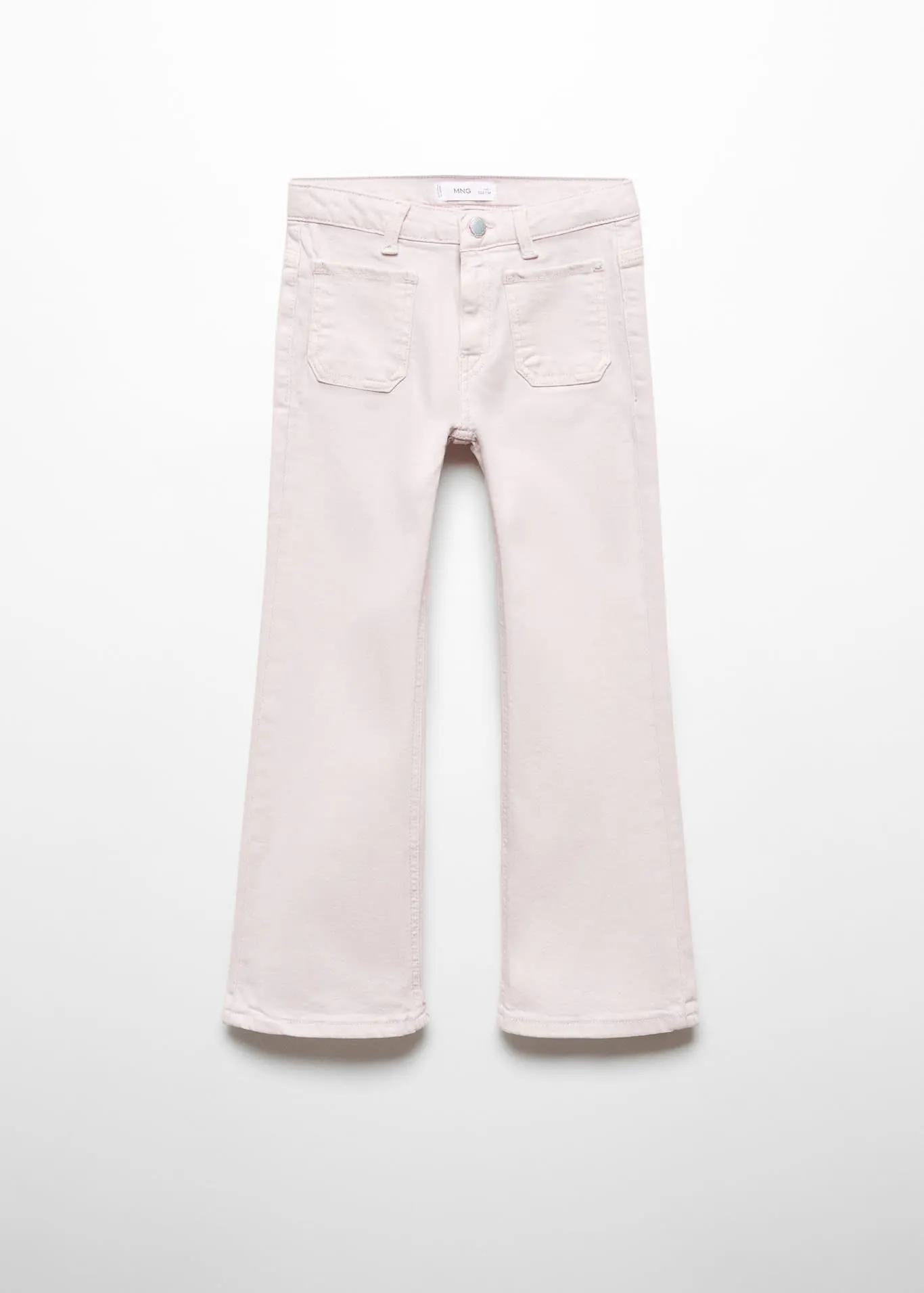 İspanyol paça cepli jean pantolon