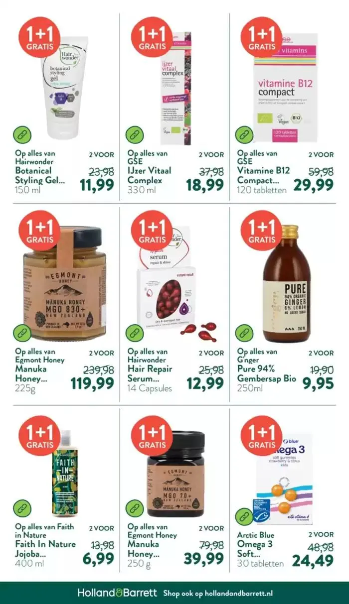 Holland & Barrett folder van 21 oktober tot 4 november 2024 - Folder pagina 13