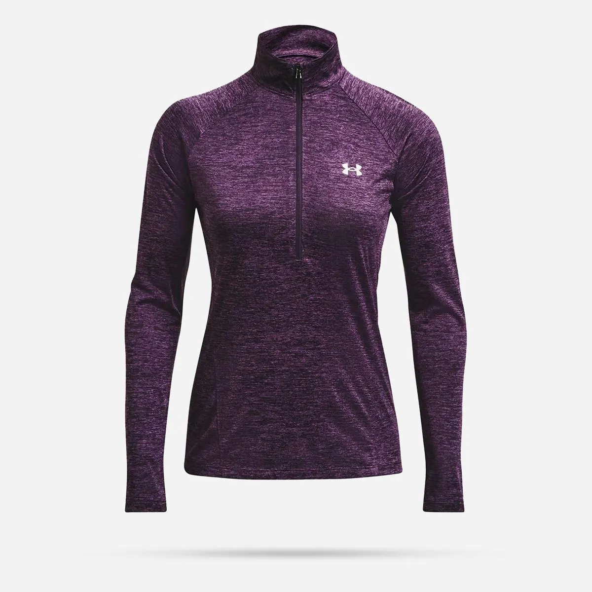 Under Armour Damesshirt UA Tech Twist met korte rits