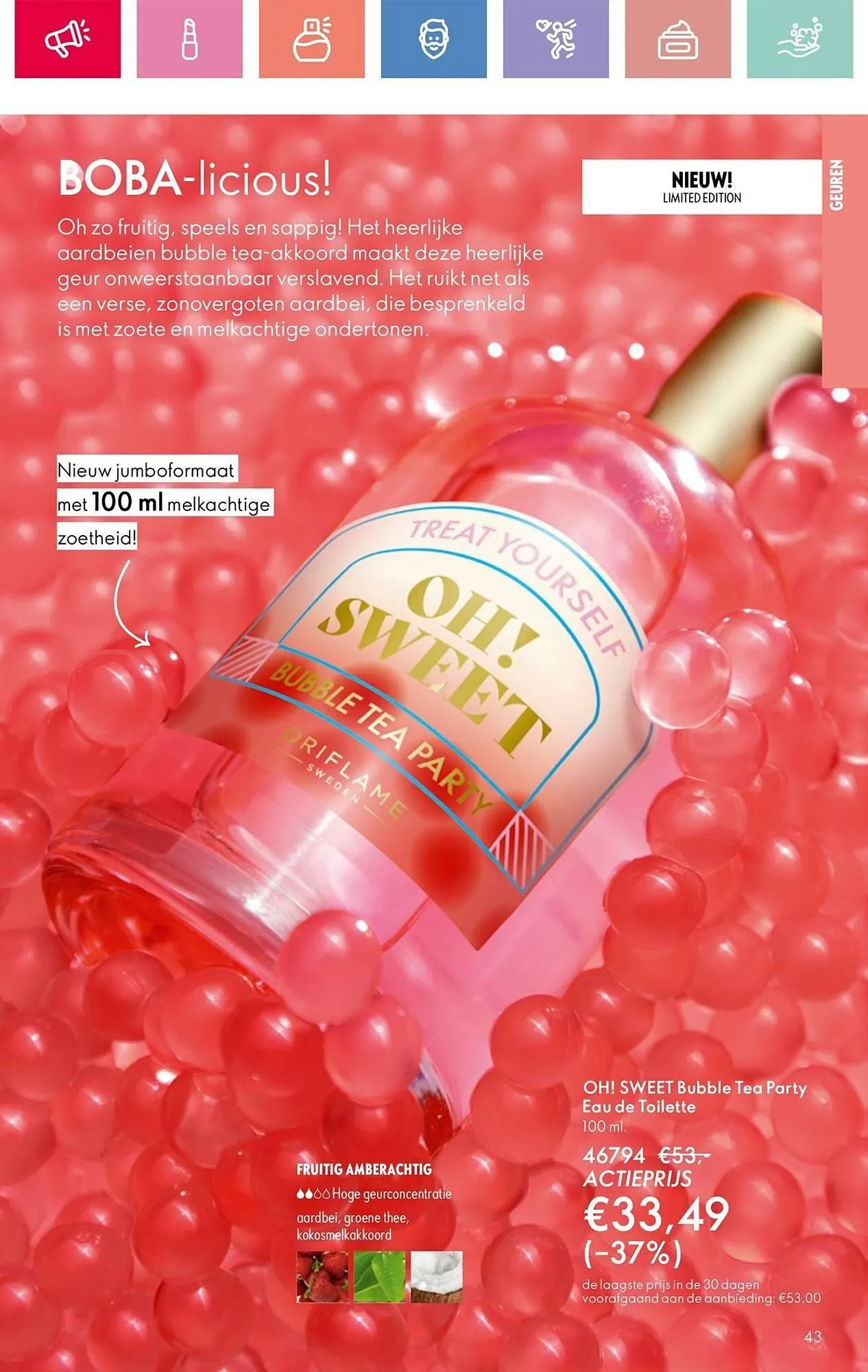 Oriflame folder van 22 juni tot 12 juli 2025 - Folder pagina 43