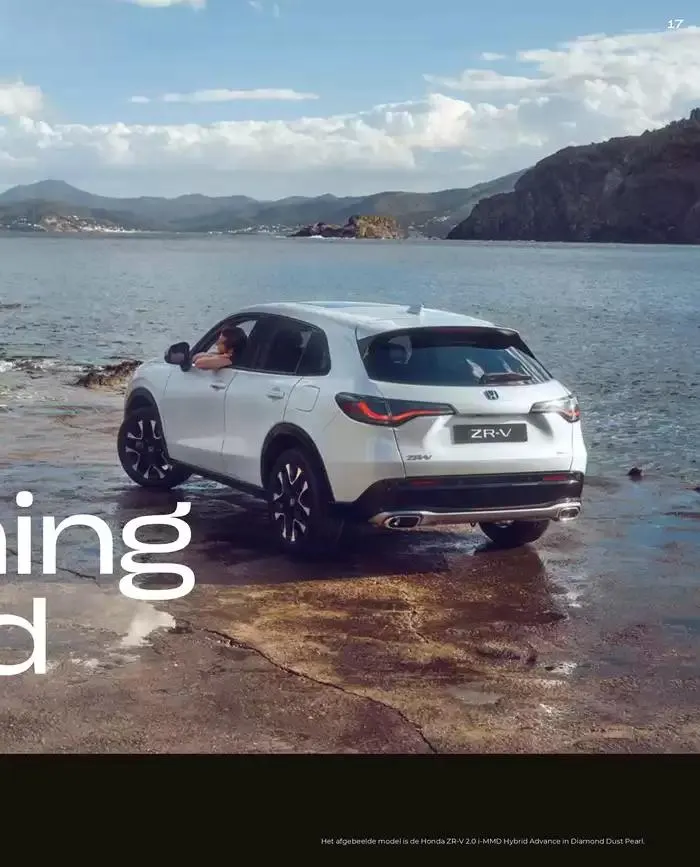 ZR-V Accessories van 19 november tot 30 juni 2025 - Folder pagina 17