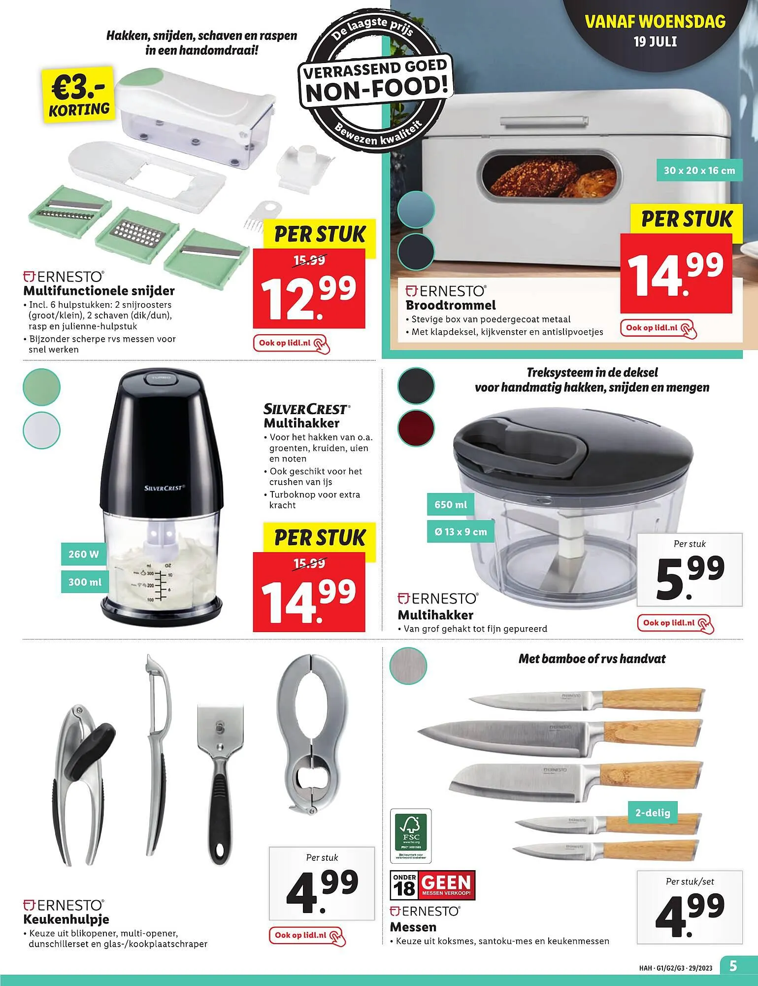 Lidl Shop Folder van 14 juli tot 21 juli 2023 - Folder pagina 5