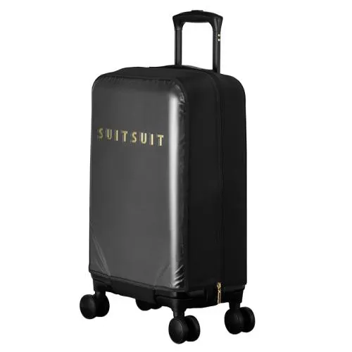 Kofferhoes 55 cm (Smal) Black Gold Zwart