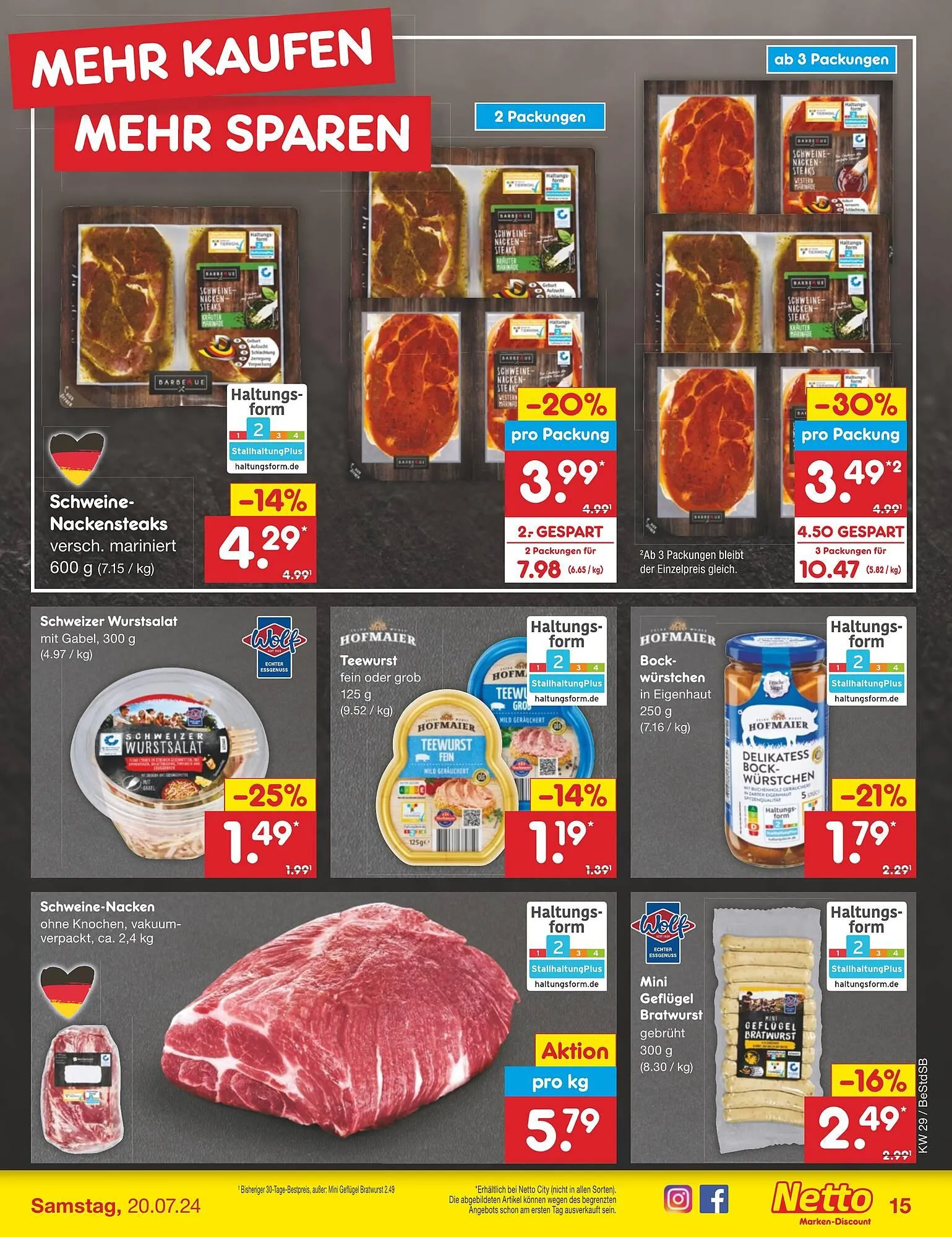 Netto Marken-Discount DE folder van 15 juli tot 20 juli 2024 - Folder pagina 17
