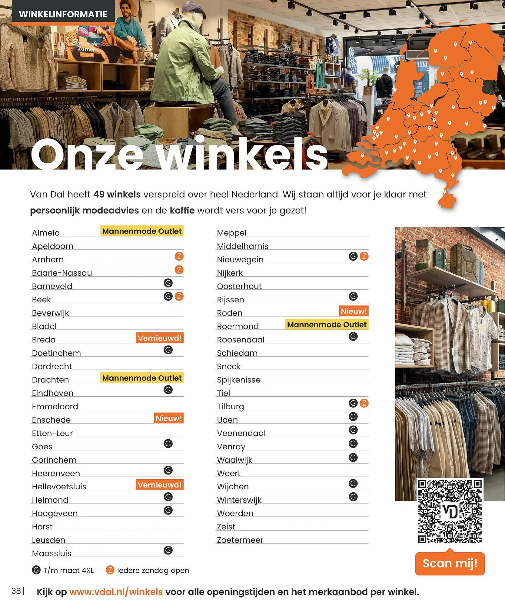 Van Dal Mannenmode folder van 1 juni tot 24 september 2025 - Folder pagina 38